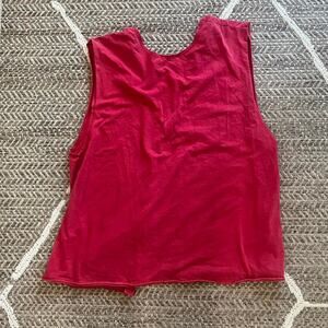 Free people movement twist tank back sz L